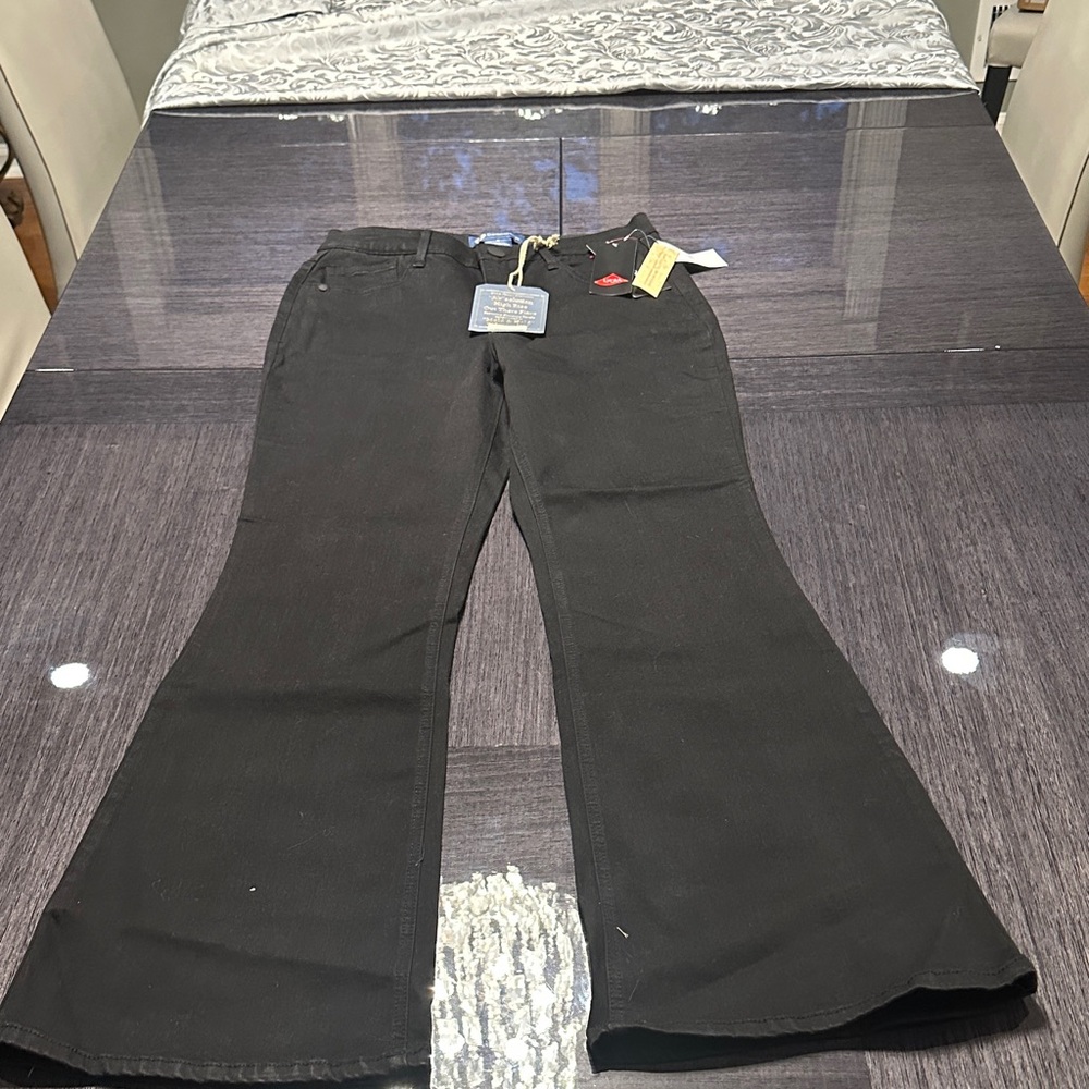 Democracy Black Flare denim jeans